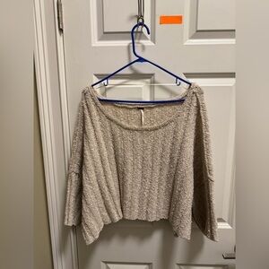 Women’s Free People Cropped Sweater Top